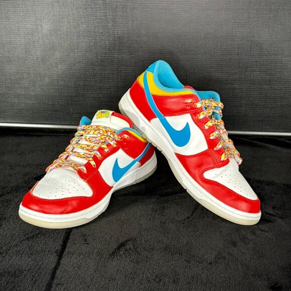 Nike Dunk Low QS LeBron James Fruity Pebbles - Picture 1 of 10